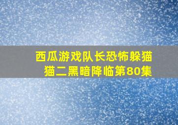 西瓜游戏队长恐怖躲猫猫二黑暗降临第80集