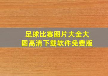 足球比赛图片大全大图高清下载软件免费版