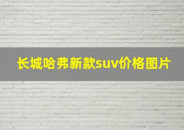 长城哈弗新款suv价格图片