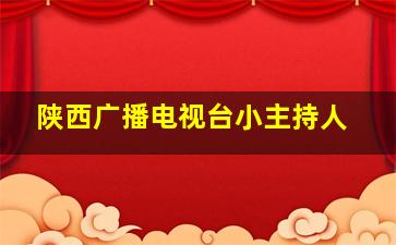 陕西广播电视台小主持人