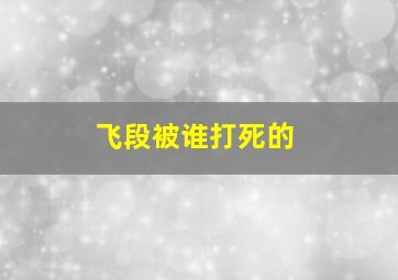 飞段被谁打死的