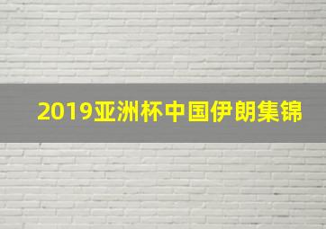 2019亚洲杯中国伊朗集锦