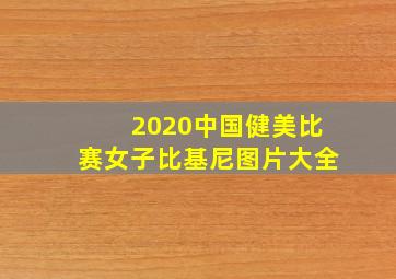 2020中国健美比赛女子比基尼图片大全