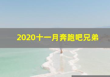 2020十一月奔跑吧兄弟