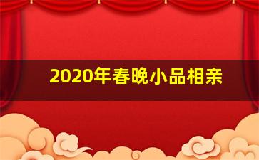 2020年春晚小品相亲