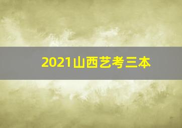 2021山西艺考三本