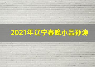 2021年辽宁春晚小品孙涛