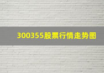 300355股票行情走势图