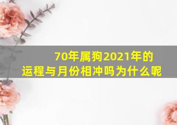 70年属狗2021年的运程与月份相冲吗为什么呢