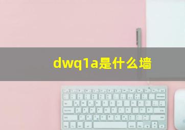 dwq1a是什么墙