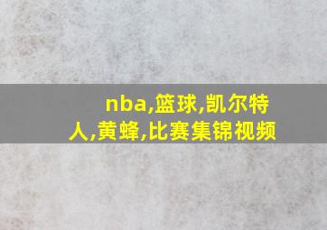 nba,篮球,凯尔特人,黄蜂,比赛集锦视频