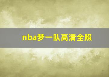 nba梦一队高清全照