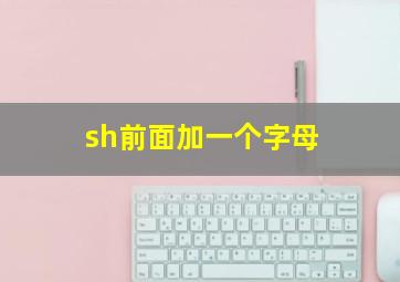 sh前面加一个字母