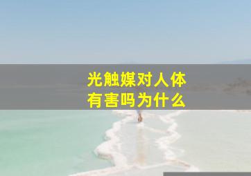 光触媒对人体有害吗为什么