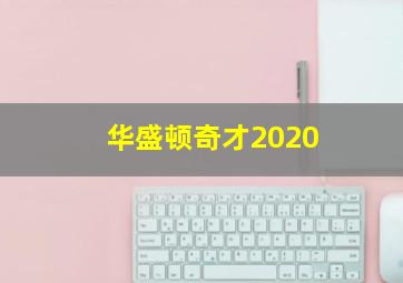 华盛顿奇才2020