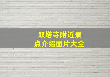 双塔寺附近景点介绍图片大全