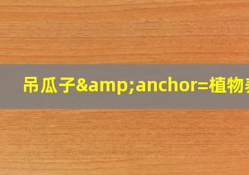 吊瓜子&anchor=植物养护