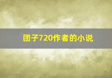 团子720作者的小说