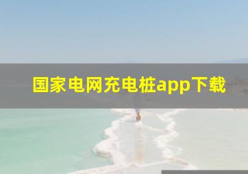 国家电网充电桩app下载