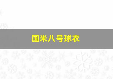 国米八号球衣