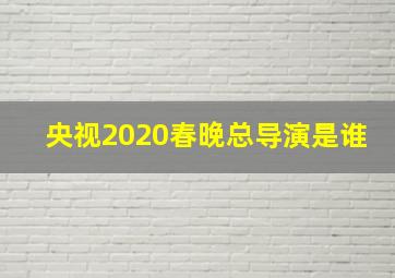 央视2020春晚总导演是谁