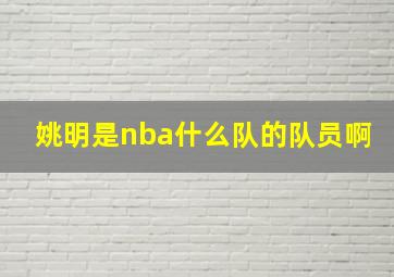 姚明是nba什么队的队员啊