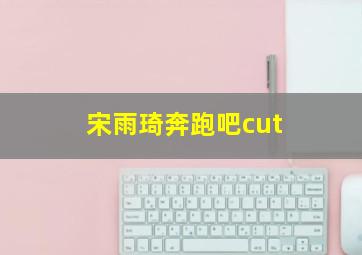 宋雨琦奔跑吧cut