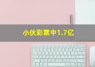 小伙彩票中1.7亿