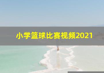 小学篮球比赛视频2021