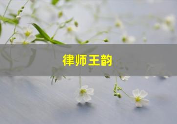 律师王韵