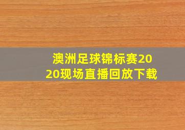 澳洲足球锦标赛2020现场直播回放下载