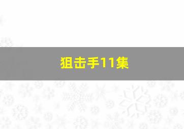 狙击手11集