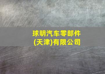 球明汽车零部件(天津)有限公司