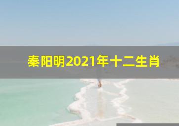 秦阳明2021年十二生肖