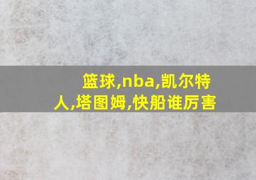 篮球,nba,凯尔特人,塔图姆,快船谁厉害