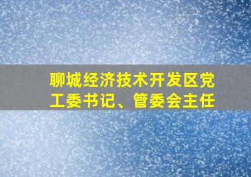 聊城经济技术开发区党工委书记、管委会主任