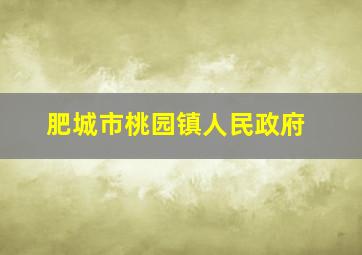 肥城市桃园镇人民政府