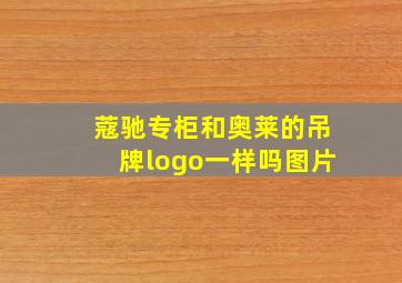 蔻驰专柜和奥莱的吊牌logo一样吗图片