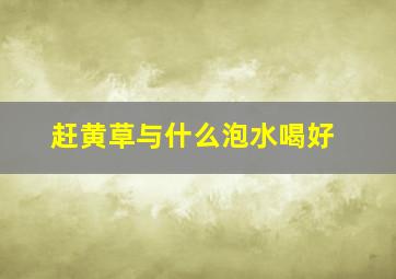 赶黄草与什么泡水喝好