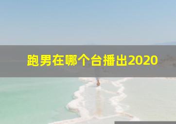 跑男在哪个台播出2020