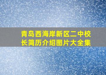 青岛西海岸新区二中校长简历介绍图片大全集