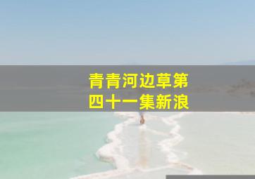 青青河边草第四十一集新浪