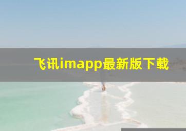 飞讯imapp最新版下载