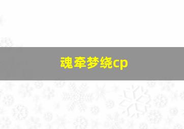 魂牵梦绕cp